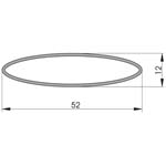 Esquema - Tub galvanitzat el·líptic                         